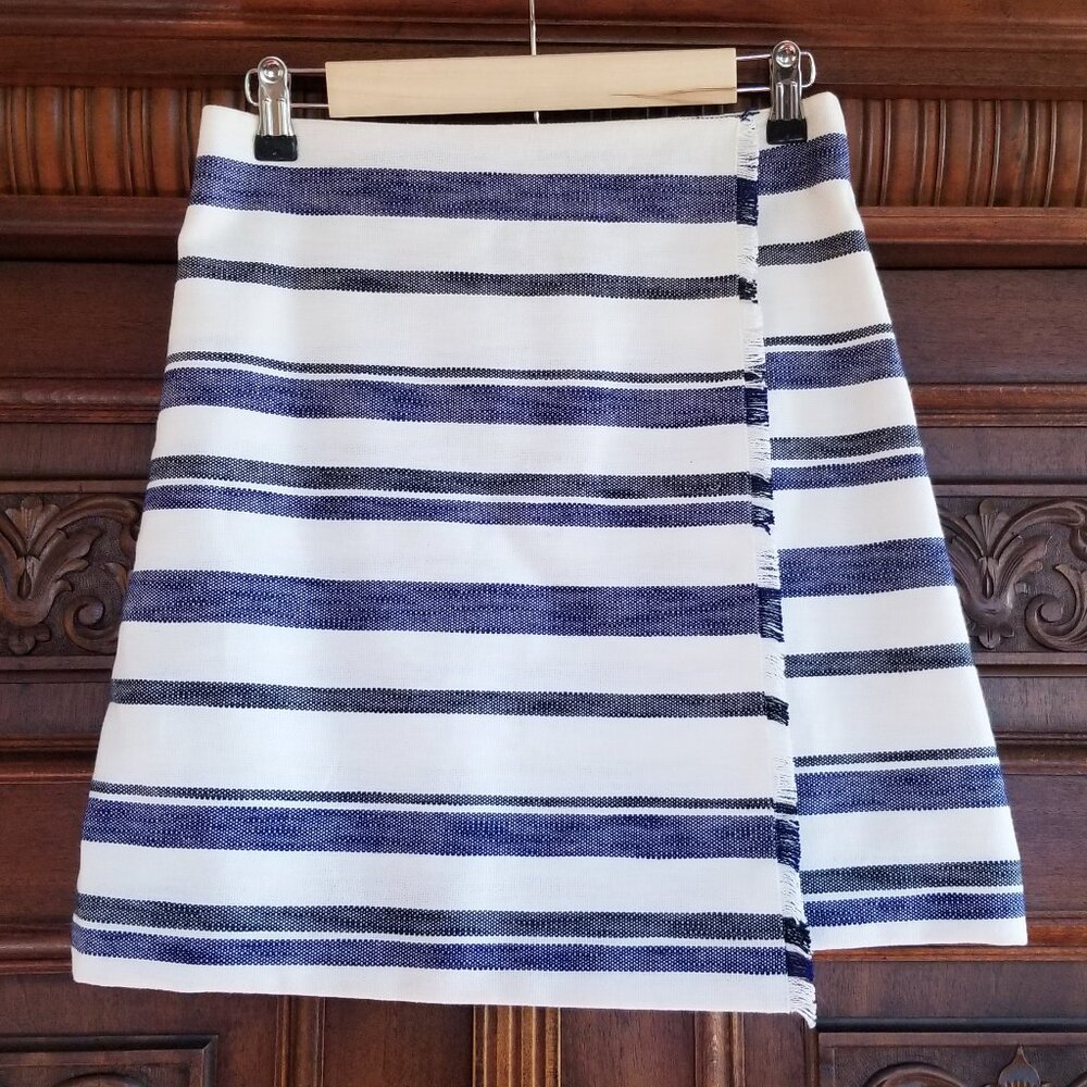 NWT Striped Blanket Skirt